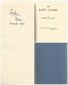 WW2 Richard Hillary First Edition Book. Titled The Last Enemy. Signed in Madras in December 1942