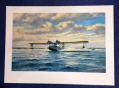 Aviation, Catalina Take Off Poster Print by Roy Cross approx27 x 20. Catalina Take Off was