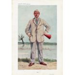 Vanity Fair print. Titled Bill. Dated 6/7/1910. R H Forster. Approx size 14x12.Good condition. All