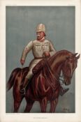 Vanity Fair print. Titled The Cavalry division. Dated 12/7/1900. Sir John French. Approx size