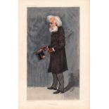 Vanity Fair print. Titled The master builder. Dated 12/11/1901. Ibsen. Approx size 14x12.Good