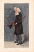 Vanity Fair print. Titled The master builder. Dated 12/11/1901. Ibsen. Approx size 14x12.Good