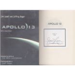 Apollo 13 James Lovell signed Hardback copy of Lovell s autobiography, Apollo13 .Good condition. All