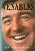 Venables The Autobiography. First Edition Hardback book, Unsigned. Spine and dust jacket in very