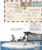 USA airmail to UK collection.Good condition. All autographs come with a Certificate of Authenticity.