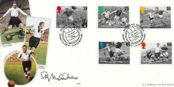 Stanley Mathews signed Football Heroes FDC PM double PM Stoke on Trent Staffordshire 14 May 1996.