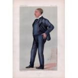 Vanity Fair print. Titled The Cape. Dated 28/3/1891. Cecil Rhodes. Approx size 14x12.Good condition.