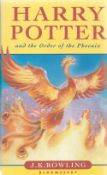 Harry Potter and the Order of the Phoenix by J K Rowling First Edition 2003 published by