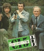 Lewis Collins signed 10x10 colour Professionals photo.Good condition. All autographs come with a