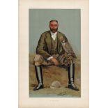 Vanity Fair print. Titled The New Forest. Dated 23/9/1897. Gerald Lascelles. Approx size 14x12.
