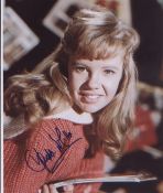 Hayley Mills signed 10 x 8 inch photo.Good condition. All autographs come with a Certificate of