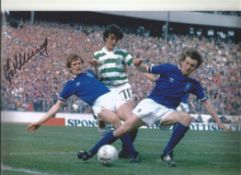 Football, Frank McGarvey signed 10x8 colour photo. Taken on the 10/5/1980 at the Scottish FA Cup