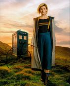 Doctor Who, Jodie Whittaker signed 10x8 colour photo pictured as the thirteenth incarnation of The