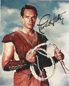 Charlton Heston signed 10x8 colour photo. October 4, 1923 - April 5, 2008) was an American actor and