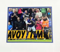 Jermaine Beckford signed colour Everton photo, mounted to approx size 14x12.Good condition. All