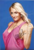 Sarah Connor signed 12x8 colour photo.Good condition. All autographs come with a Certificate of