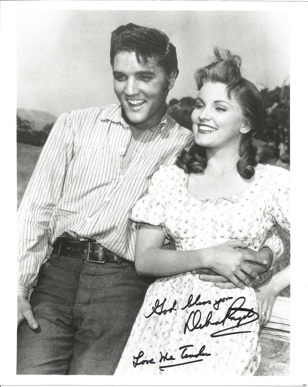 Debra Paget signed 10x8 black and white photo.Good condition. All autographs come with a Certificate