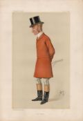 Vanity Fair print. Titled The Quorn. Dated 12/7/1884. John Coupland. Approx size 14x12.Good