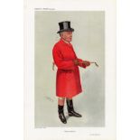 Vanity Fair print. Titled Worksop Manor. Dated 24/5/1911. Sir John Robinson. Approx size 14x12.