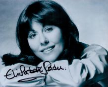 Elizabeth Sladen signed 10x8 black and white photo. (1 February 1946 - 19 April 2011) was an English