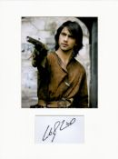 Luke Pasqualino 16x12 overall Musketeers mounted signature piece includes a signed album page and