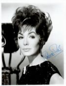 Barbara Rush signed 10x8 black and white photo. American actress. Good condition. All autographs