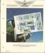 Aviation Heritage Album with Mint Stamps FDCs and Miniature Sheets all are Unopened still in