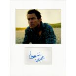 Dominic West 16x12 overall The Affair mounted signature piece includes signed album page and a