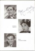 Oliver! Multi-signed original 1960s First Years Production Programme. This historical piece of