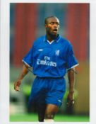 William Gallas Hand signed 10x8 Colour Photo. Photo shows Gallas in action for Chelsea FC. Great