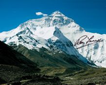 Ranulph Fiennes signed 10x8 Mount Everest colour photo. Sir Ranulph Twisleton-Wykeham-Fiennes, 3rd