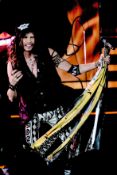 Steven Tyler signed 12x8 colour photo. Steven Victor Tallarico (born March 26, 1948), known