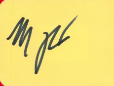 Matthew Perry signed album. Canadian-American actor, executive producer, and comedian. He is best