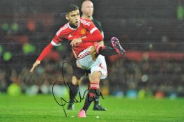 Footballer Andreas Pereira Manchester United 8x12 coloured signed photo. Pereira began the 2014-15