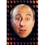 Norman Lovett signed 10x7 colour photo. British stand-up comedian and actor best known for his