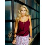 Mercedes Mcnab signed 10x8 colour photo. Canadian actress. She is known for her role as Harmony