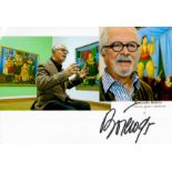 Fernando Botero signed 12x8 colour photo. Colombian figurative artist and sculptor, born in