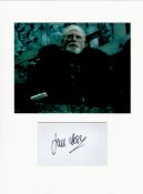 James Cosmo 16x12 overall Game of Thrones mounted signature piece includes a signed album page and a