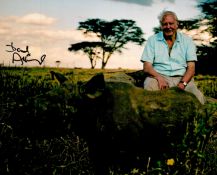 David Attenborough signed 10x8 colour photo. Sir David Frederick Attenborough ( born 8 May 1926)
