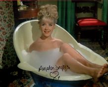 Angela Douglas signed 10x8 Carry On colour photo. Angela Douglas (born 29 October 1940), born Angela