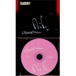 Pet Shop Boys signed Fundamental CD sleeve signatures on the cover and CD disc included. Good