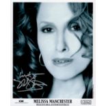 Melissa Manchester signed 10x8 black and white promo photo. Melissa Manchester (born February 15,
