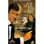 Julian Glover signed For your eyes only flyer. Good condition. All autographs come with a