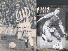 General Sport Collection. Mixture of signed newspaper articles and signed magazine articles.