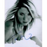 Tara Reid signed 10x8 black and white photo. American actress. She played Vicky in the films