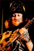 Noddy Holder signed 12x8 Slade colour photo dedicated. Good condition. All autographs come with a