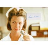 Louise Fletcher signed 12x8 One Flew Over The Cuckoo's Nest mounted display. Estelle Louise Fletcher