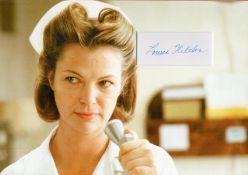 Louise Fletcher signed 12x8 One Flew Over The Cuckoo's Nest mounted display. Estelle Louise Fletcher