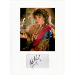 Helen McCrory 16x12 overall mounted signature piece includes signed album page and a unsigned colour