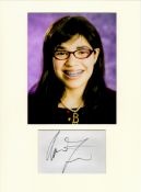 America Ferrera 16x12 overall Ugly Betty signature piece includes signed album page and a colour